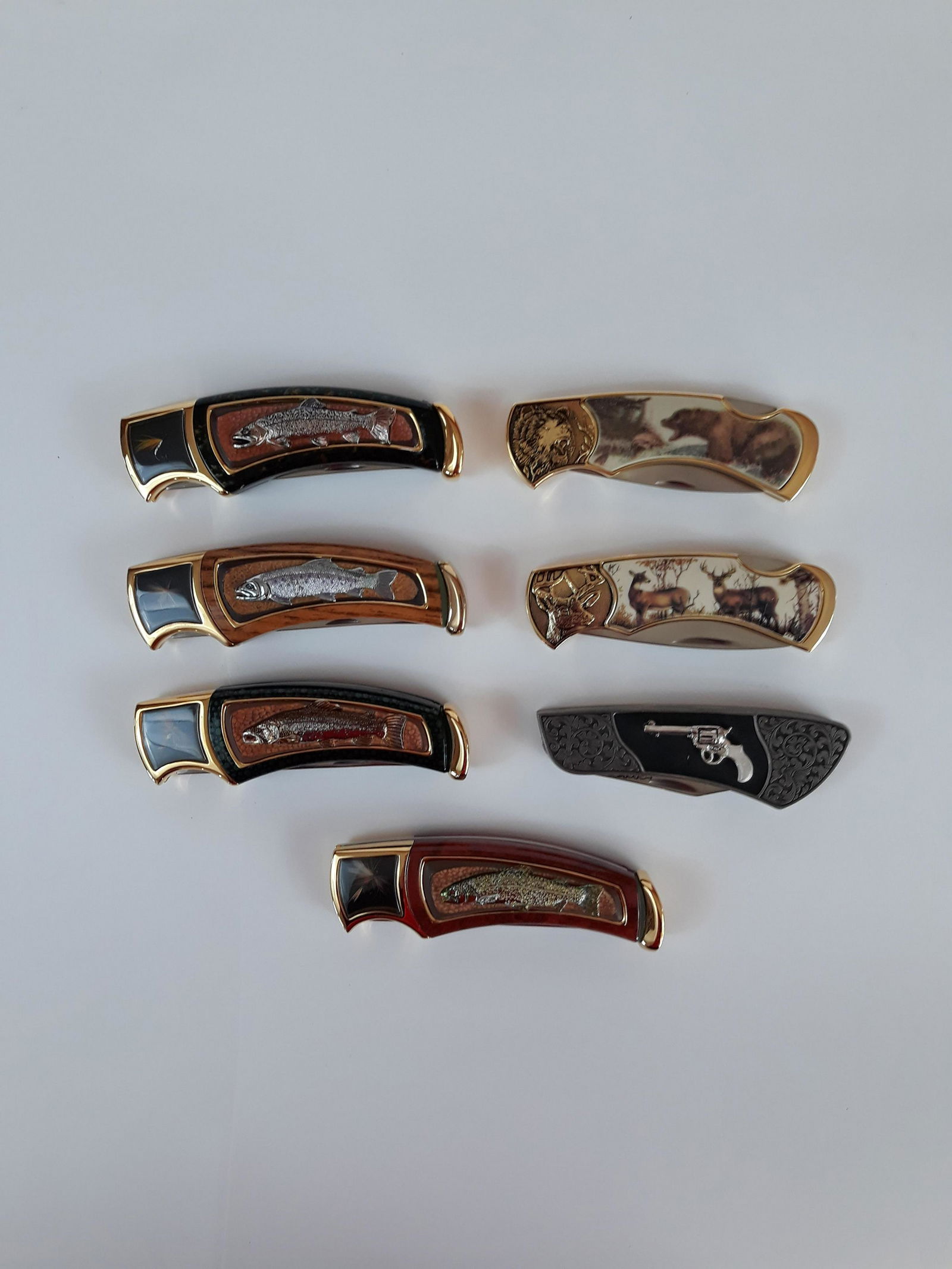 7 Franklin Mint Collector Knives (1 of 2)