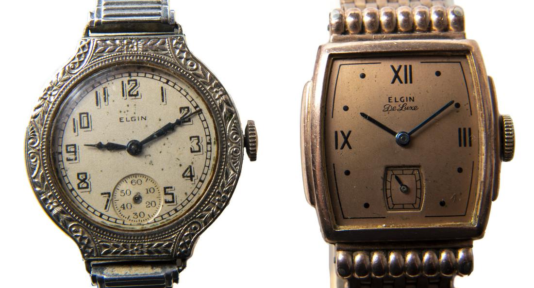 2 Vintage Elgin Wristwatches (1 of 3)
