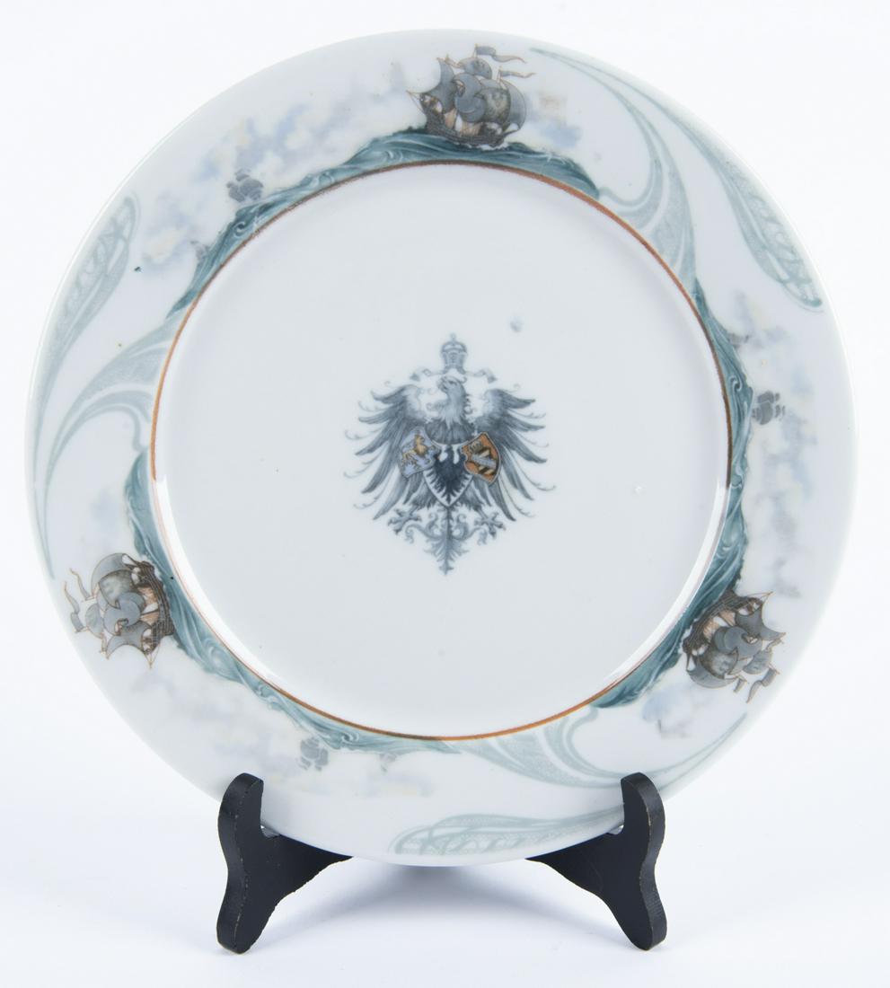 19th C. Armorial Plate with Prussian Crest (1 of 3)