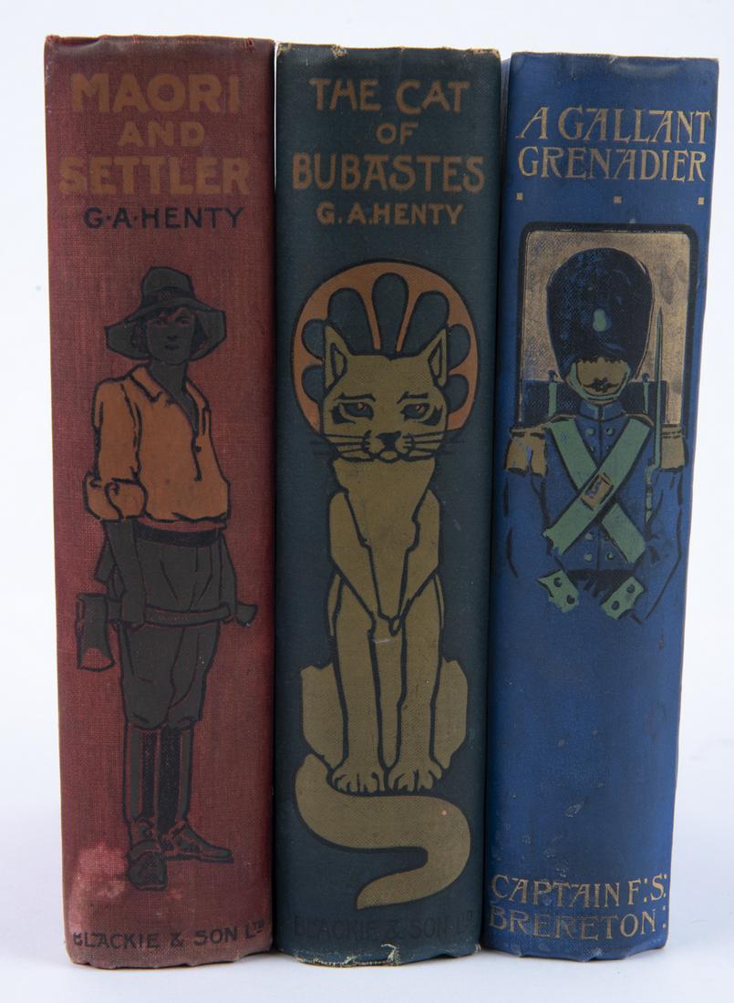 3 Blackie and Son Limited Books, 19th C. (1 of 5)