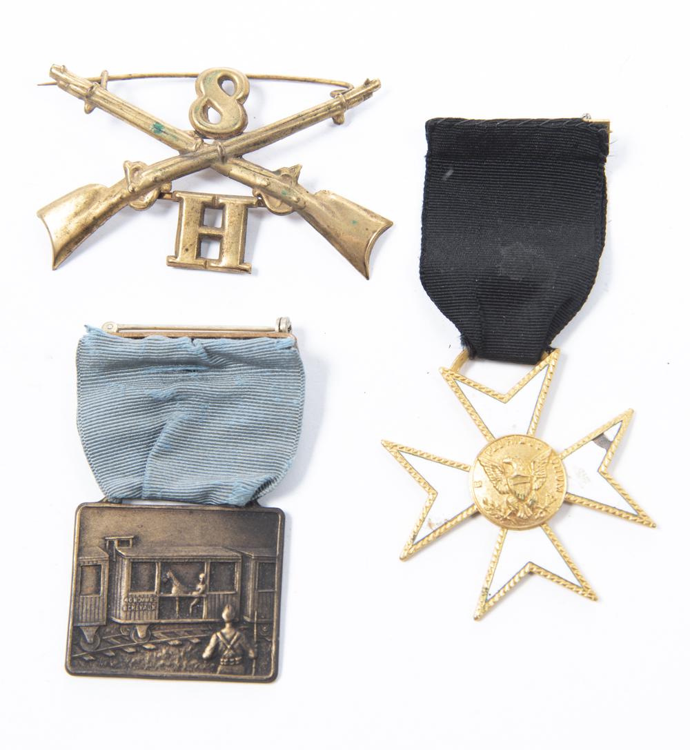 3 WWI Era United States Pins (1 of 2)