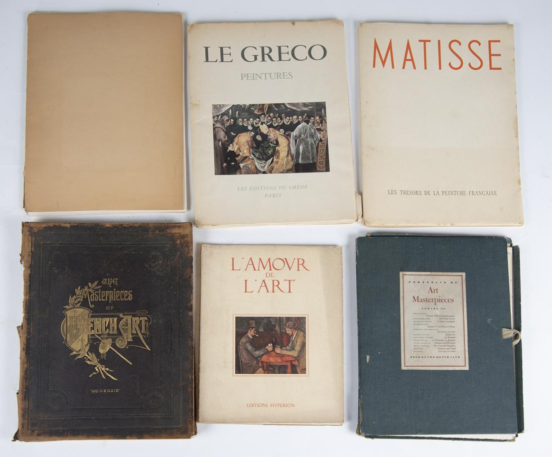 6 French Art Portfolios & Magazine (1 of 7)