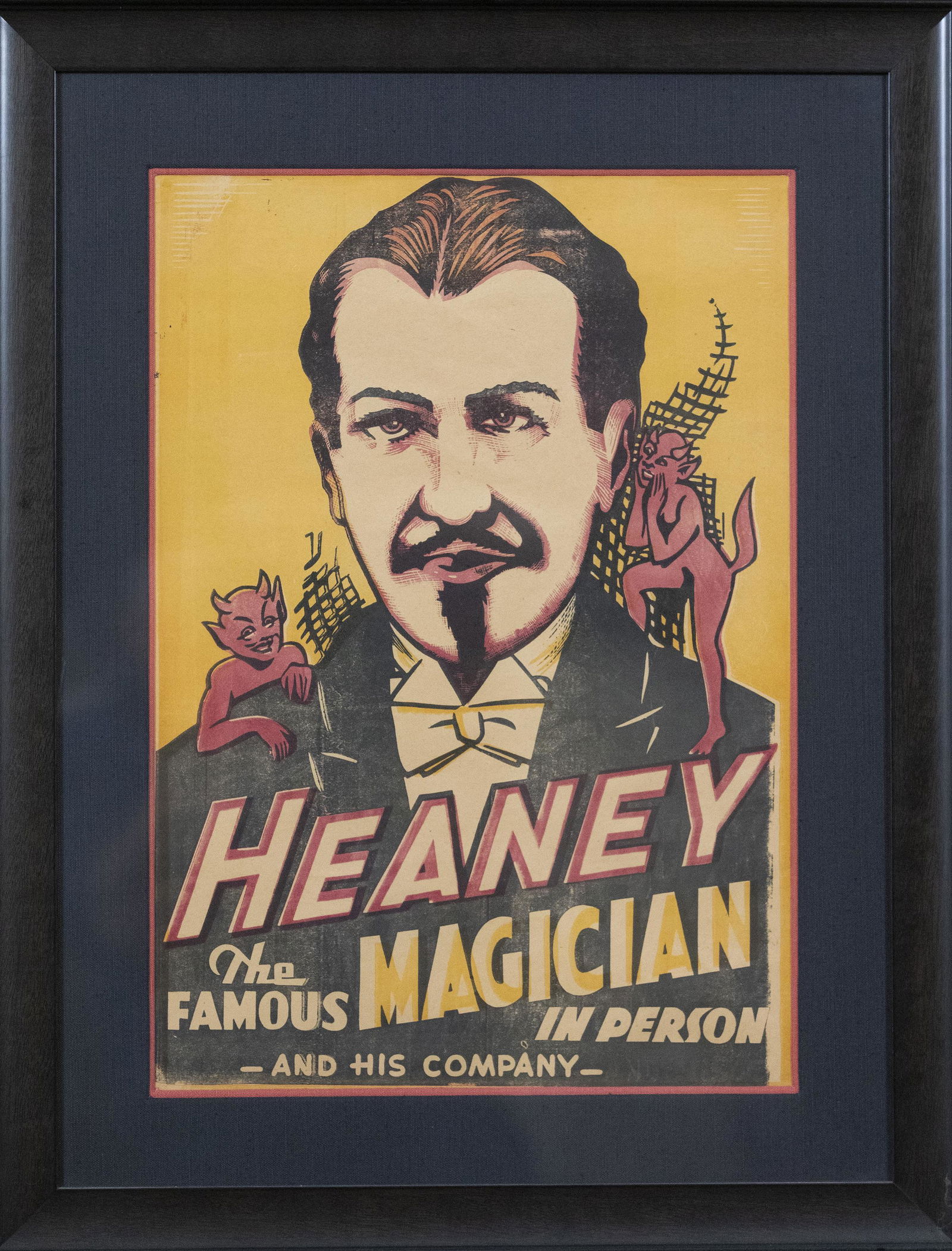 Heaney The Famous Magician Poster Reprint (1 of 2)