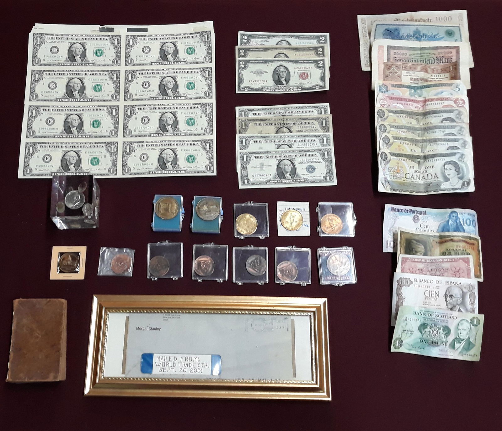 38 Pcs Incl Currency & World Trade Center Envelope (1 of 5)