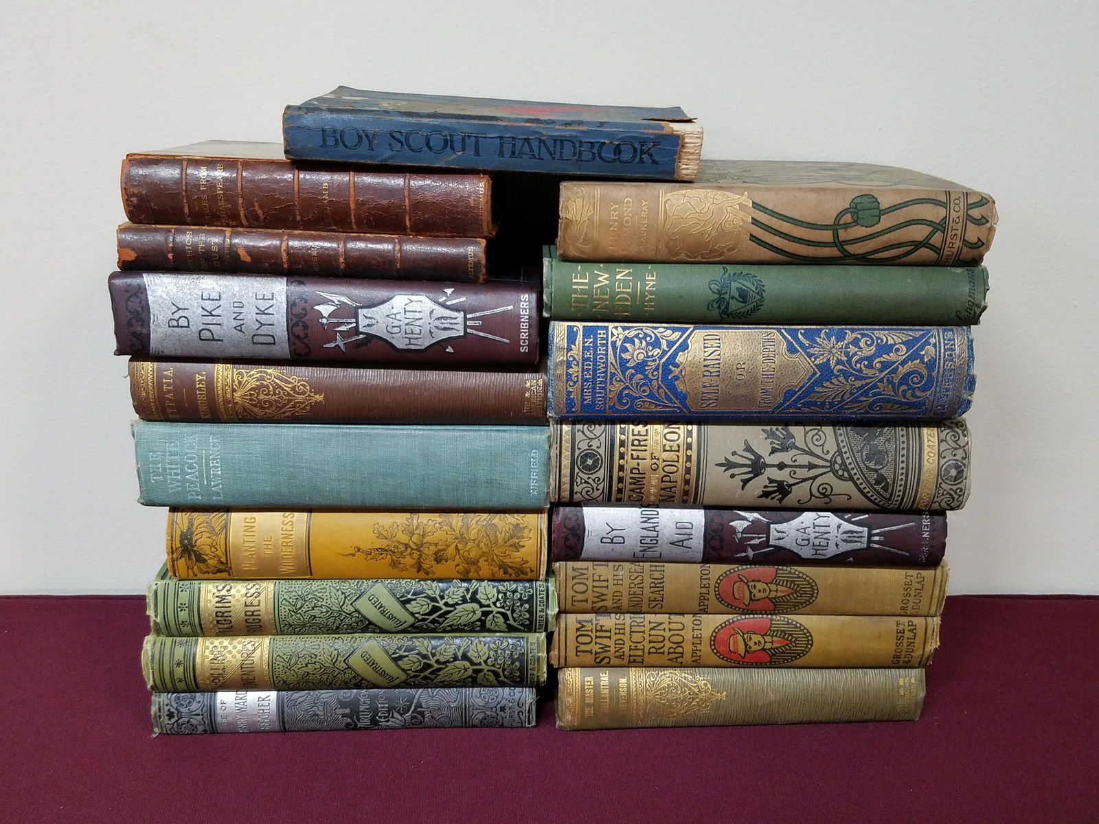 18 Vols incl Tales of Shakespeare and Boy Scout (1 of 3)
