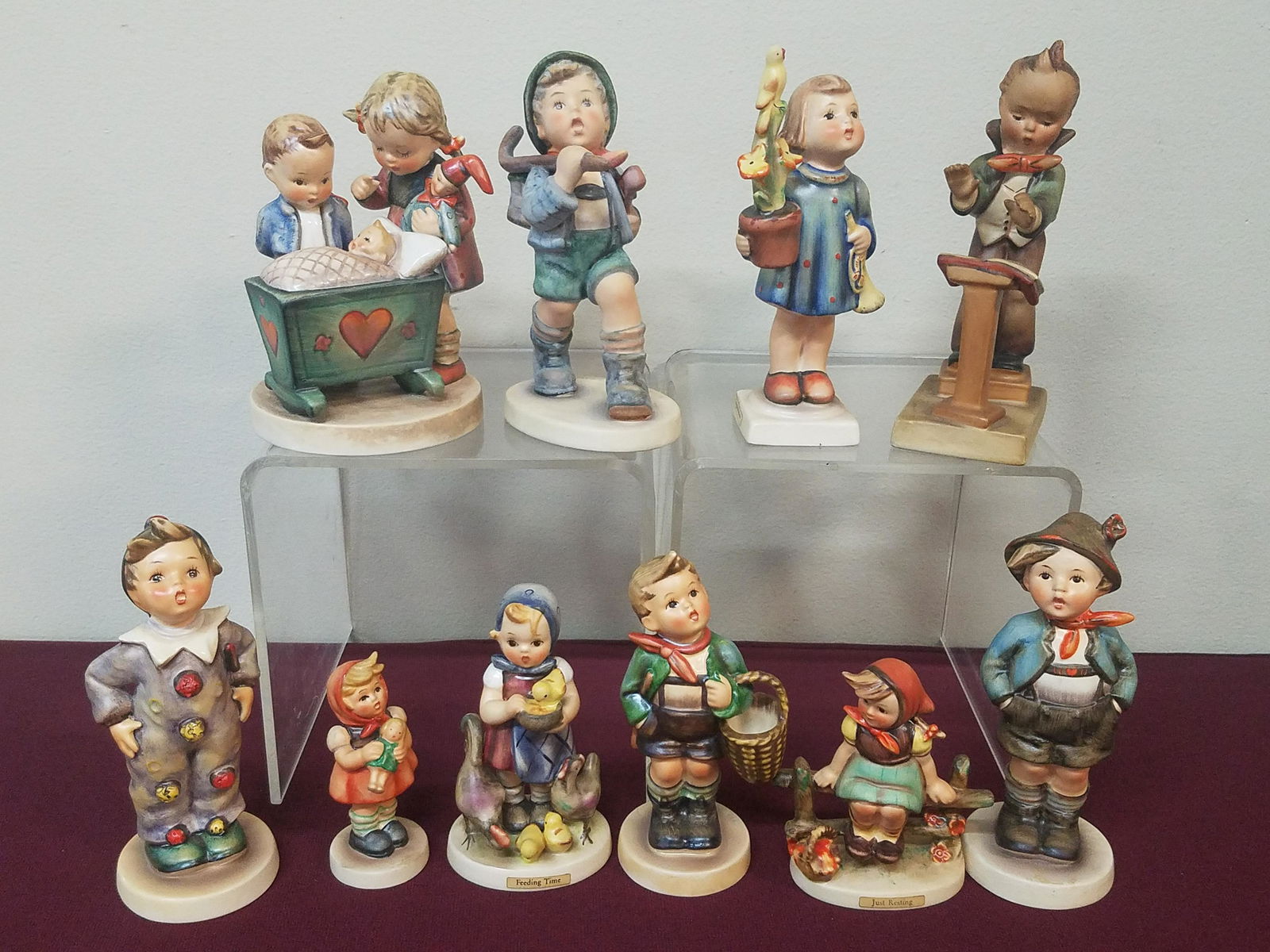 10 Hummel Figurines incl Blessed Event (1 of 9)