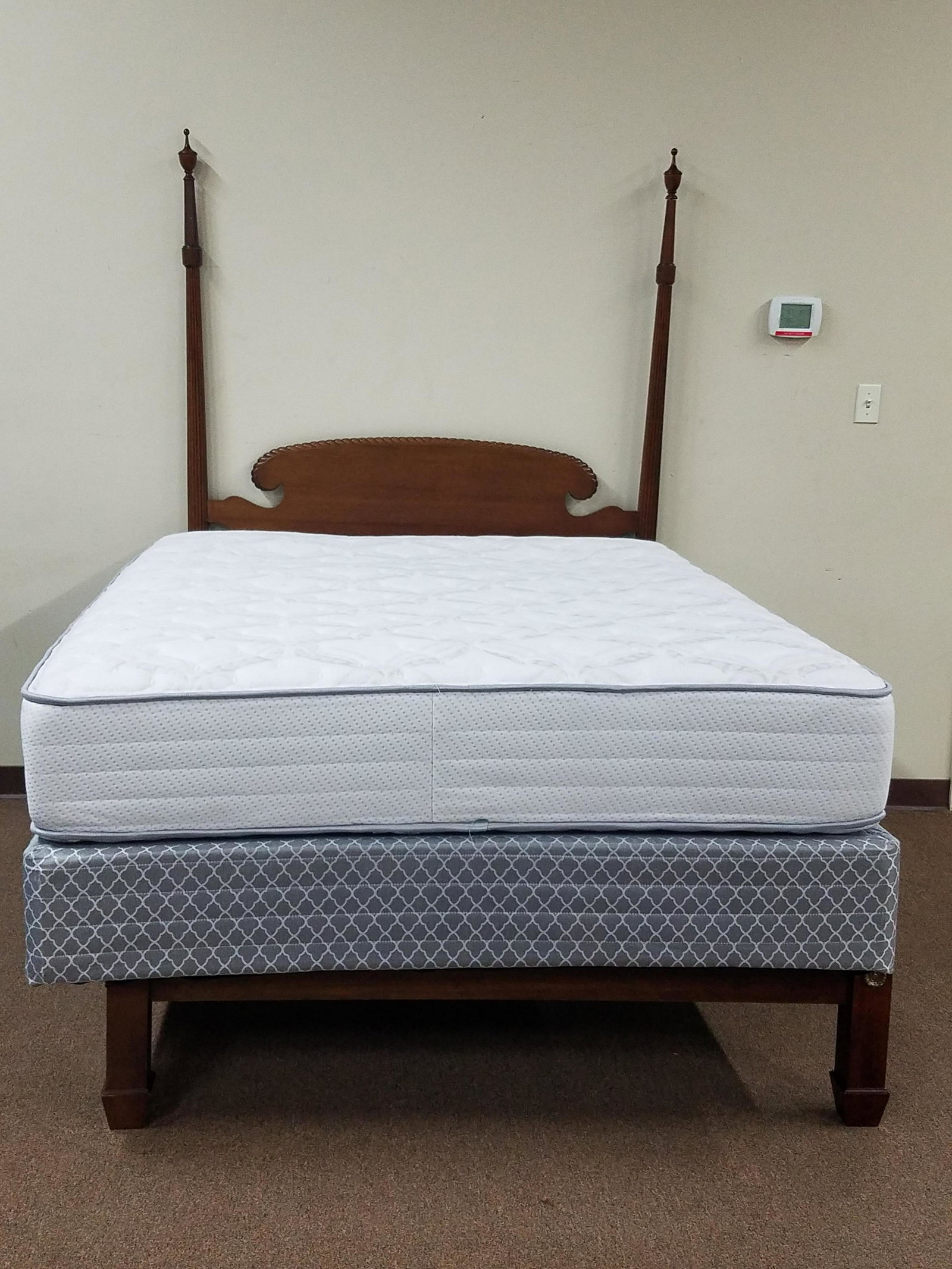 Double Bed with Mattress and Box Spring (1 of 3)