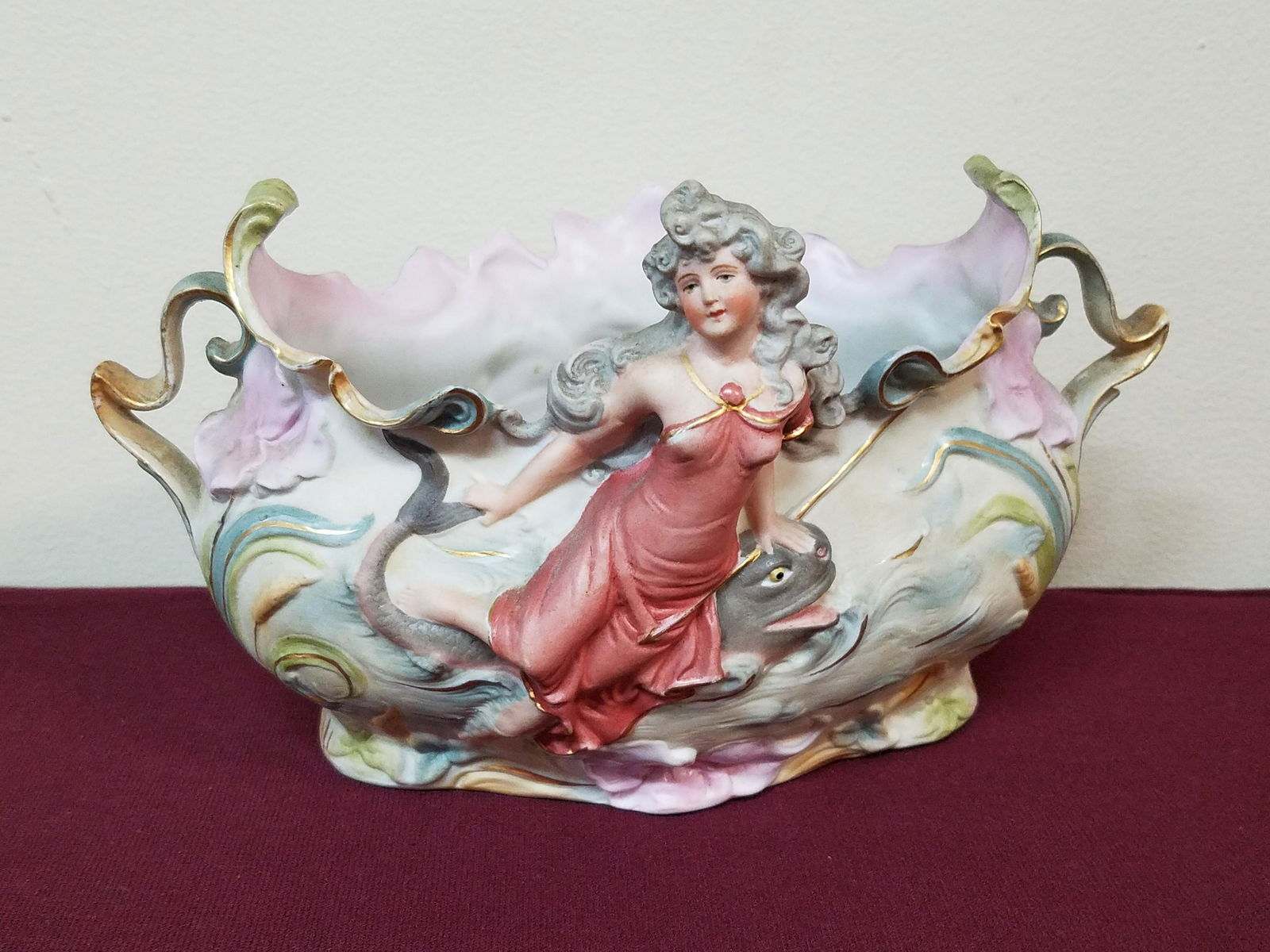 Figural Bisque Planter (1 of 3)