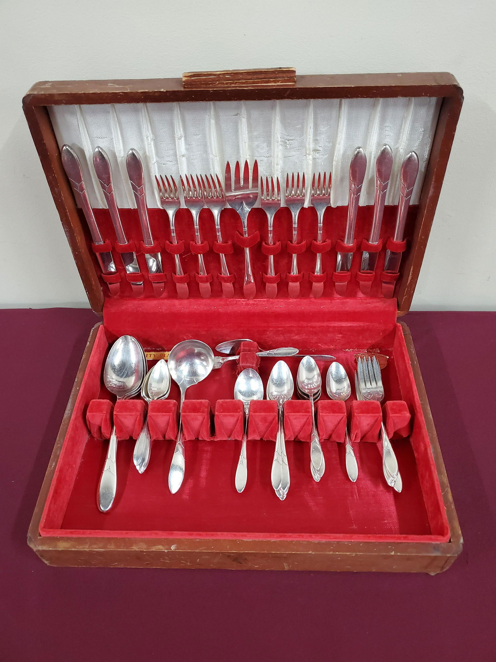 43 Pcs Community Plate Flatware (1 of 2)