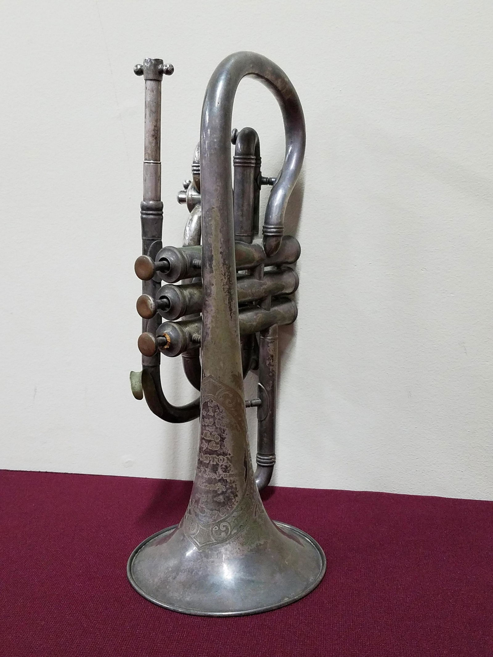 Boston Musical Instrument Manufactory Cornet (1 of 5)
