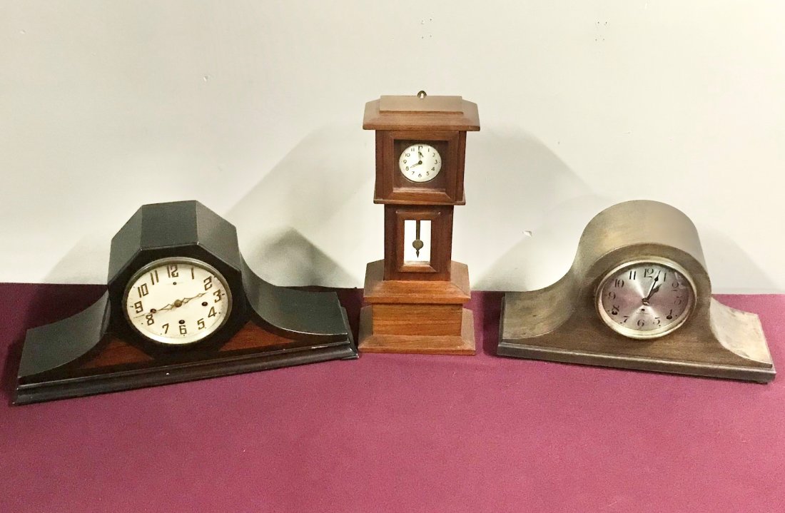 3 Mantle Clocks (1 of 4)