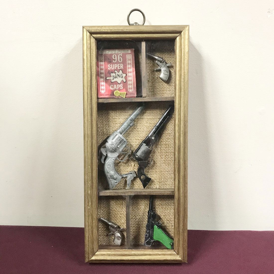 5 Cap Guns and Caps in Shadowbox (1 of 1)