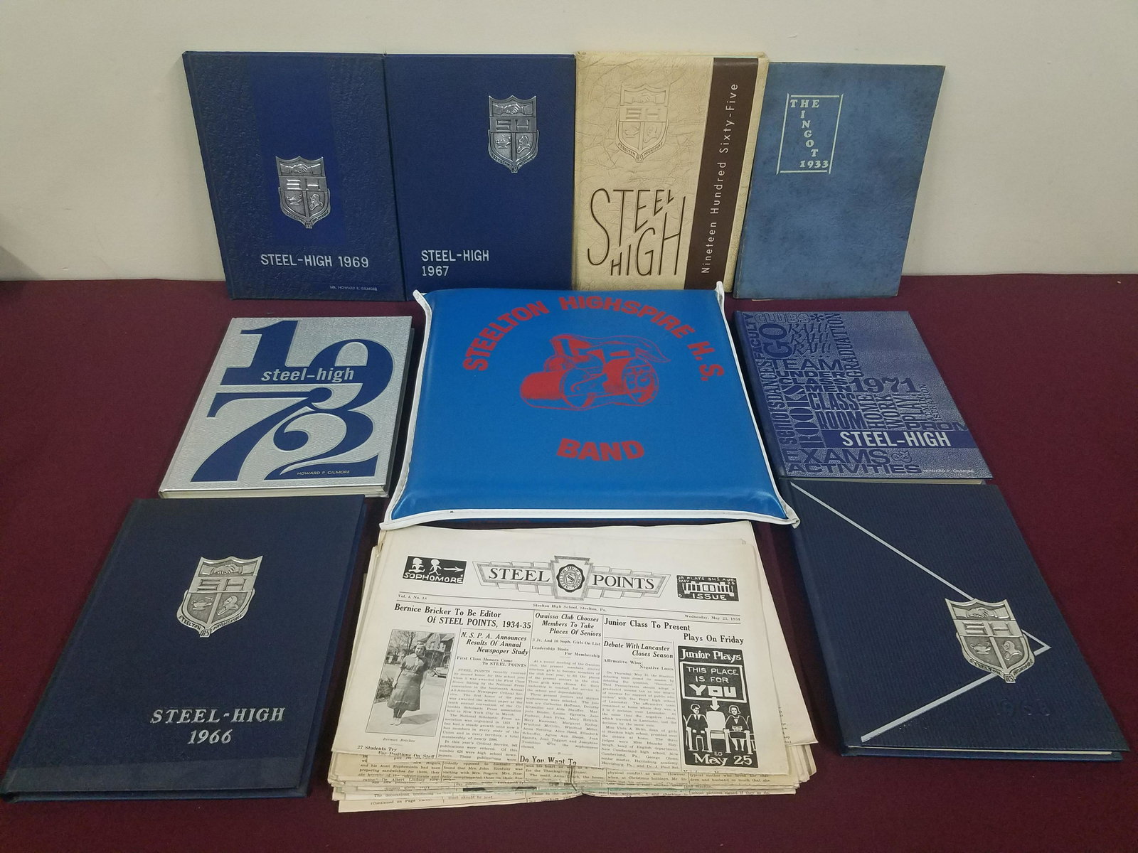 29 Pcs Steelton Yearbooks and Newspapers (1 of 12)
