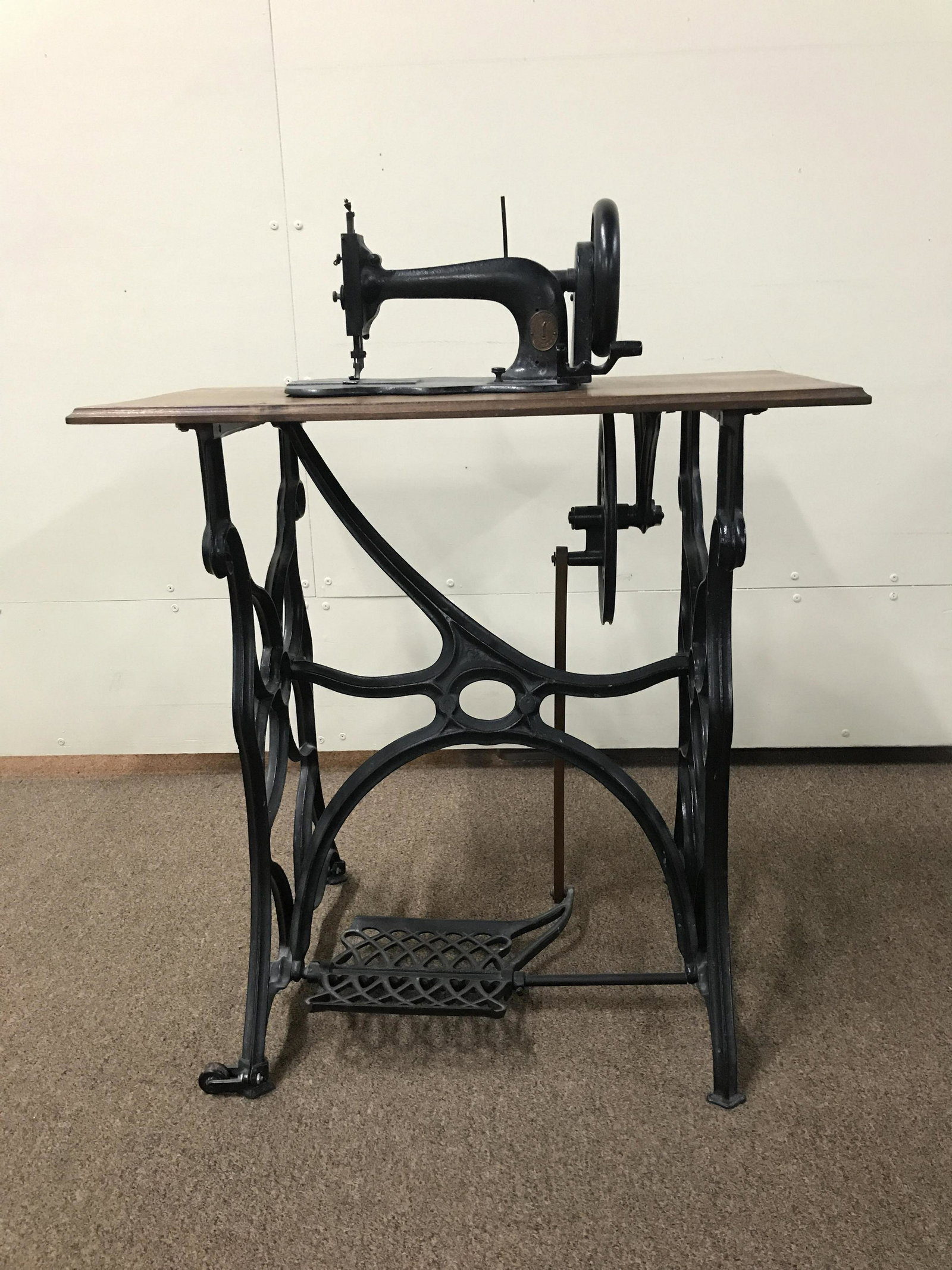 Singer Treadle Sewing Machine (1 of 3)
