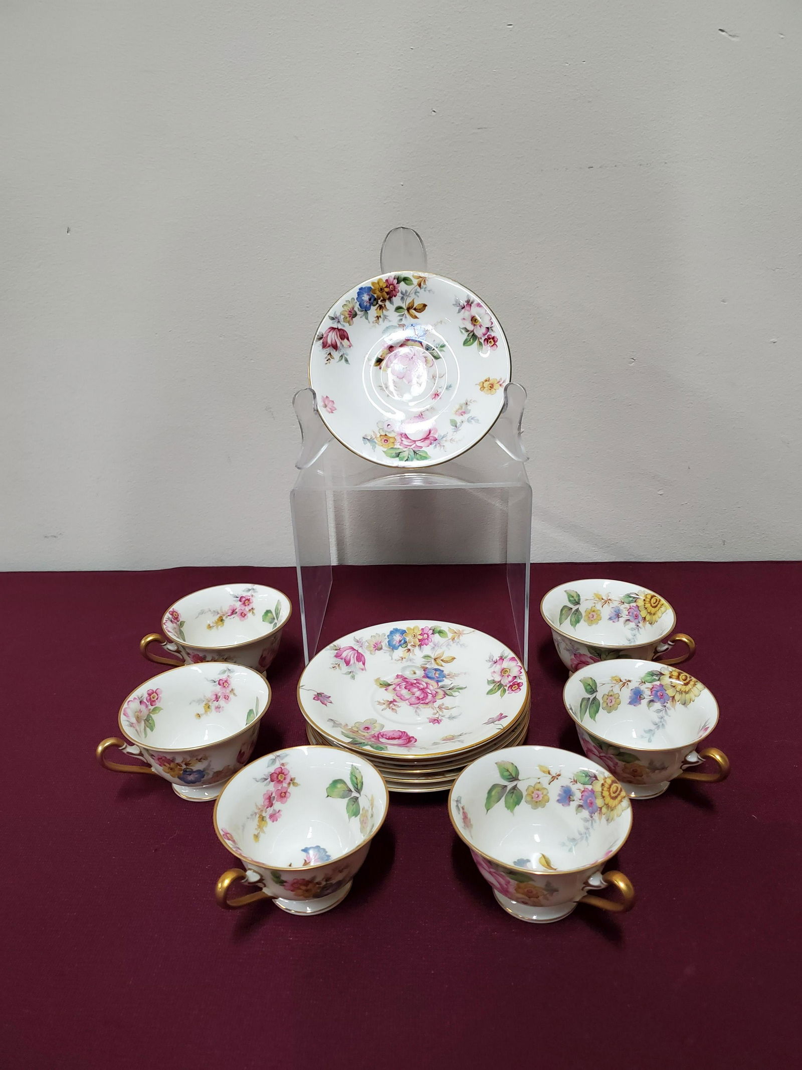 12 Pcs. Rosenthal "The Sunray" Cups + Saucers (1 of 4)
