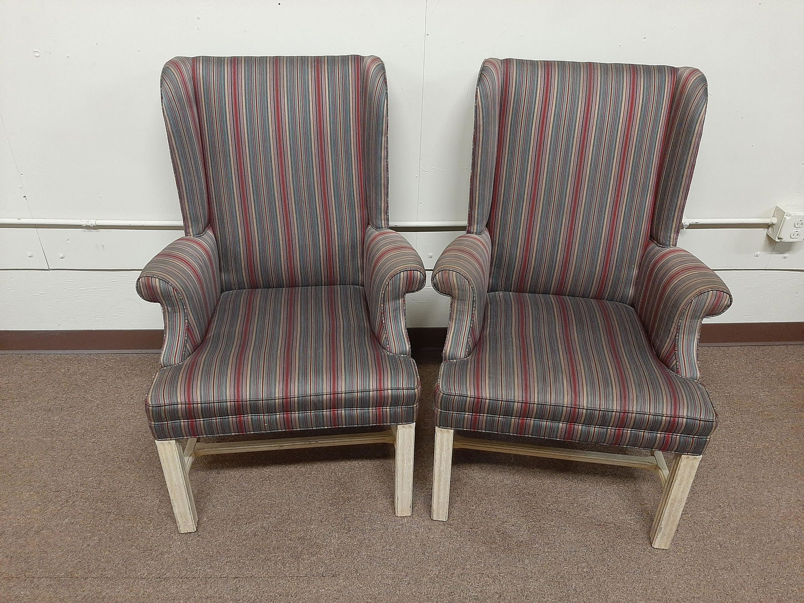 2 Wing Back Arm Chairs (1 of 1)