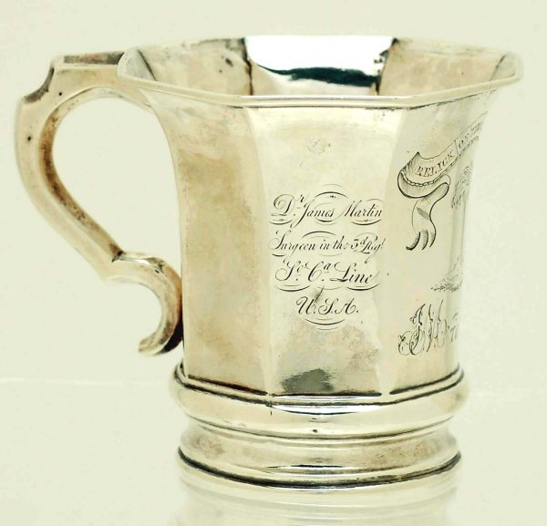 Phila Silver Revolutionary War Presentation Cup - 2