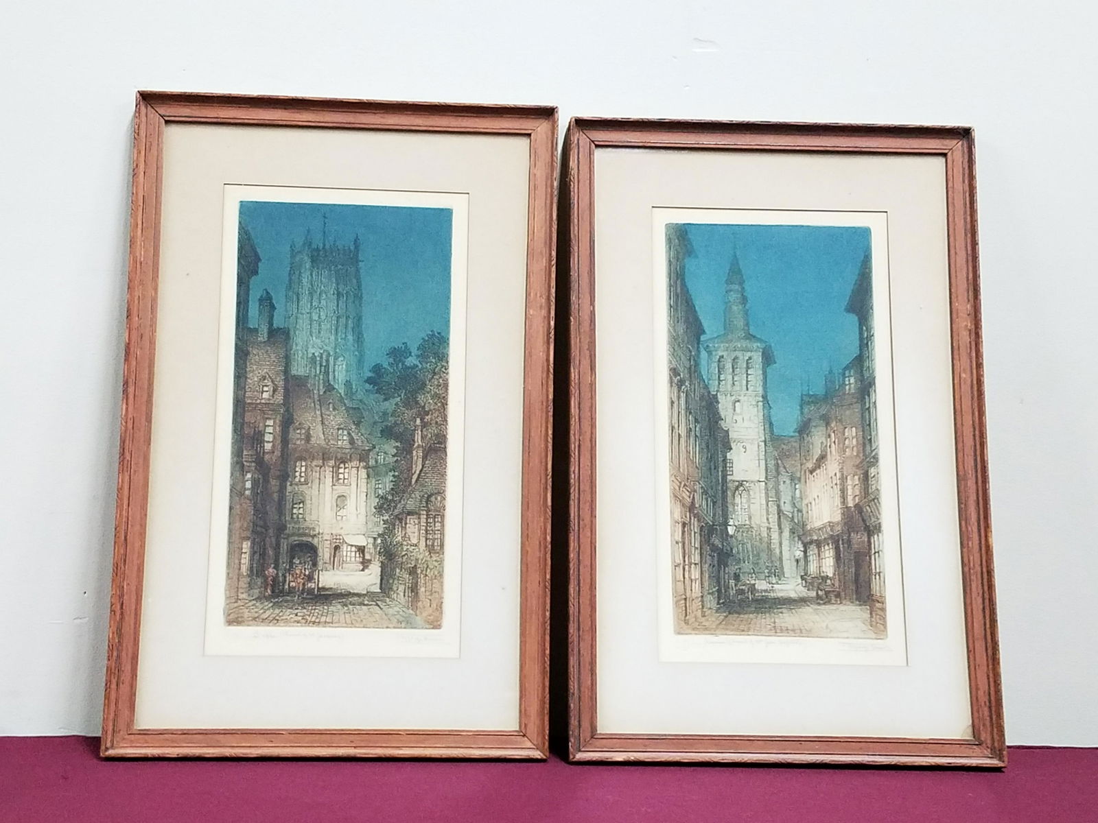 2 J. Alphege Brewer Etchings (1 of 5)