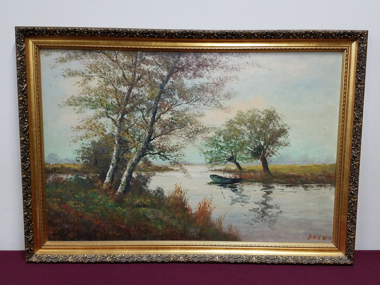 H. Weber Lake Painting (1 of 5)