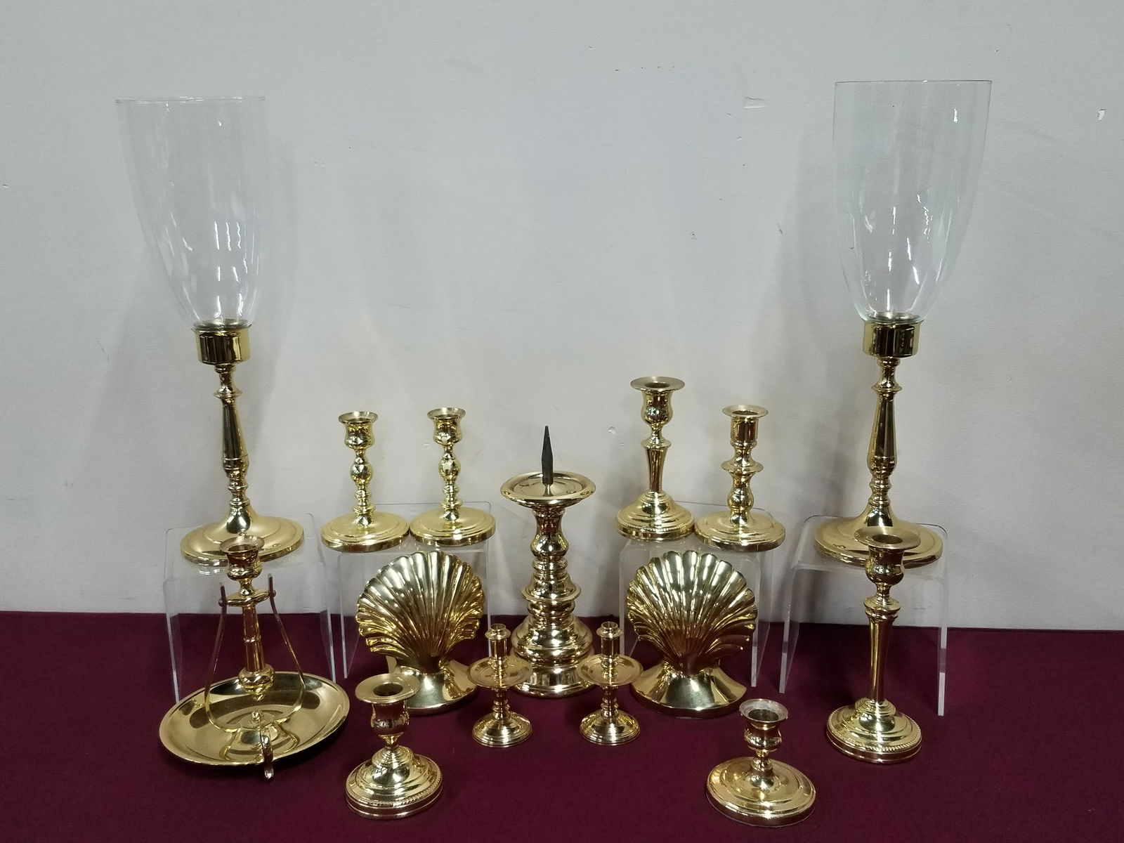 15 Pcs Baldwin Brass incl. Candlesticks (1 of 2)