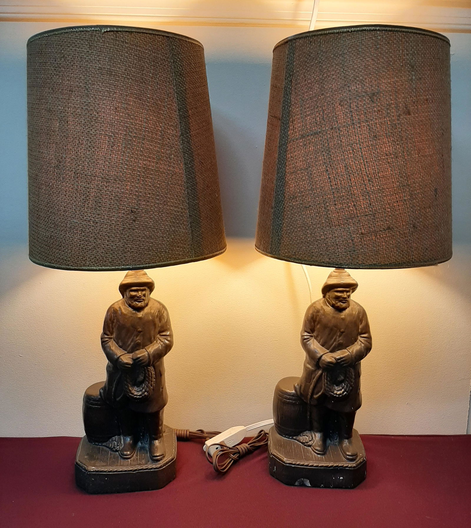 Pr. Ships Captain Table Lamps (1 of 3)