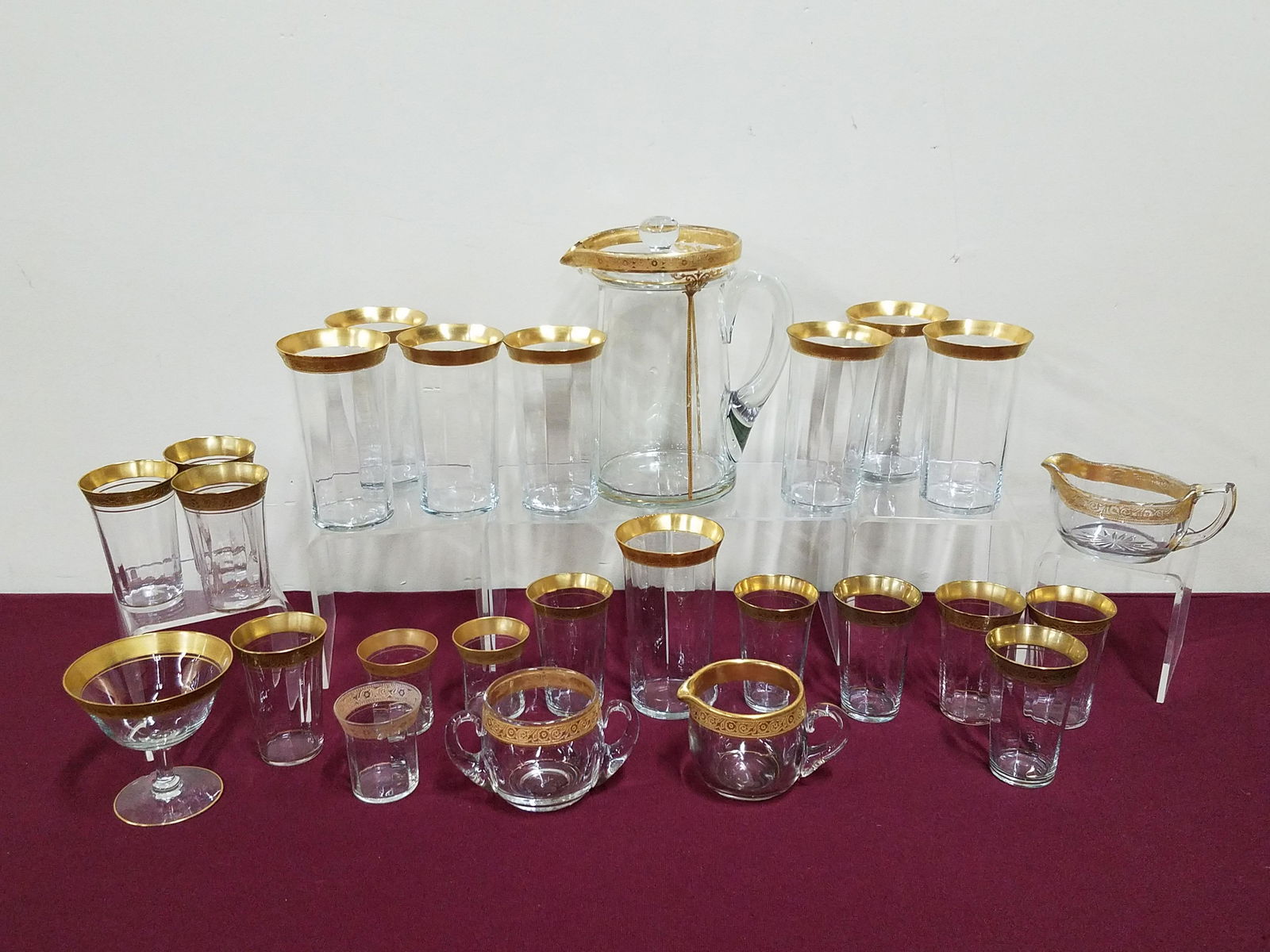 26 Pcs Gold Rim Glasses (1 of 2)