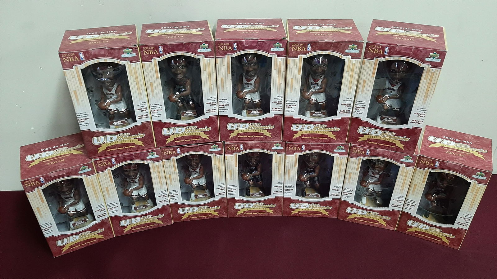 12 Allen Iverson Bobbleheads (1 of 3)