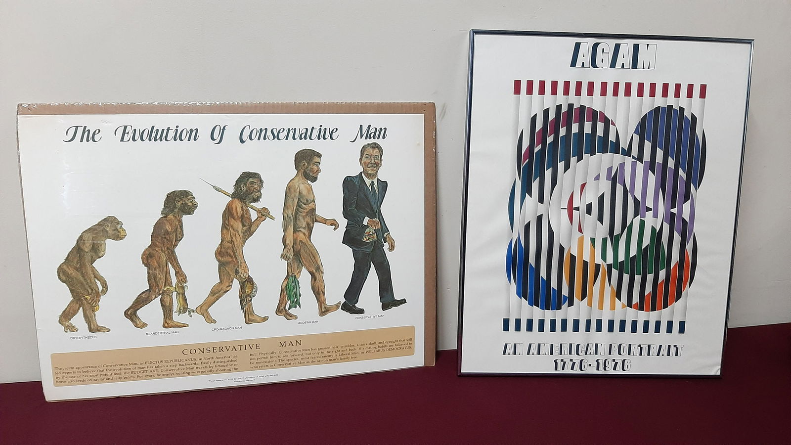 2 Posters Incl. Yaacov Agam (1 of 3)