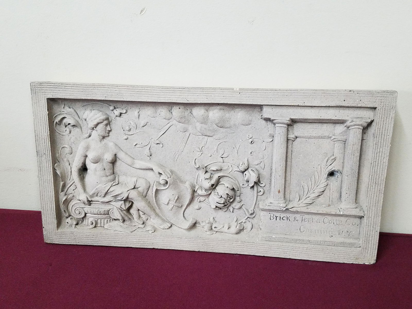 M. E. Gregory Brick & Terra Cotta Co Tile (1 of 4)