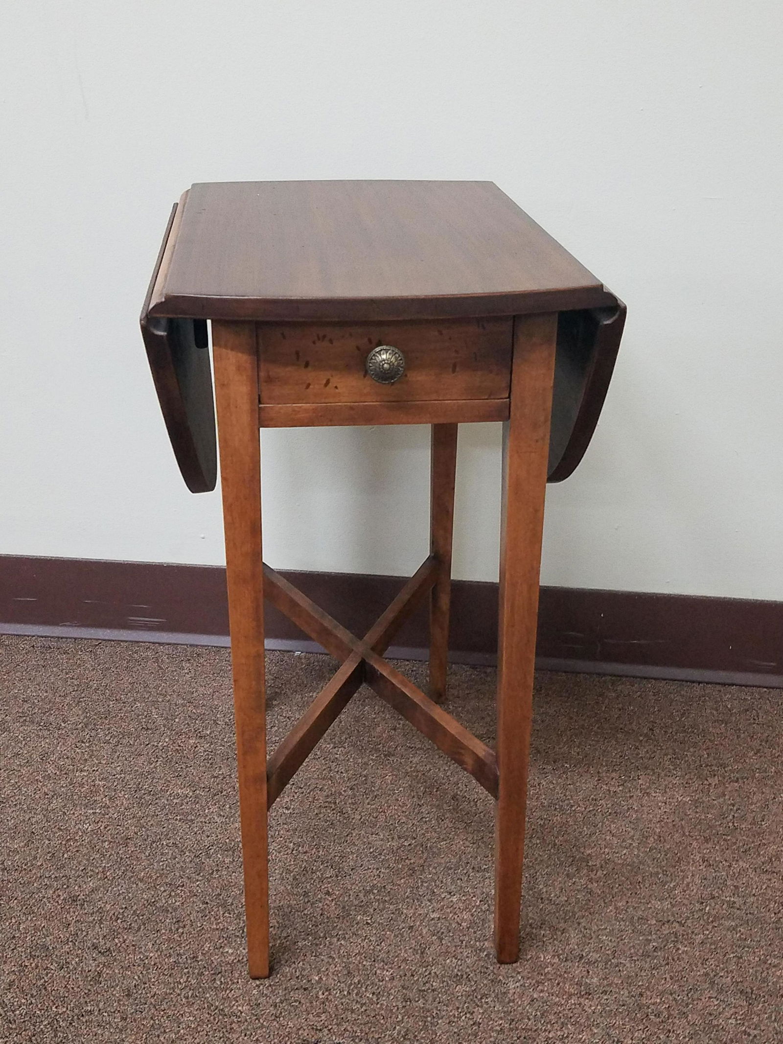 Drop Side Table with Drawer (1 of 2)