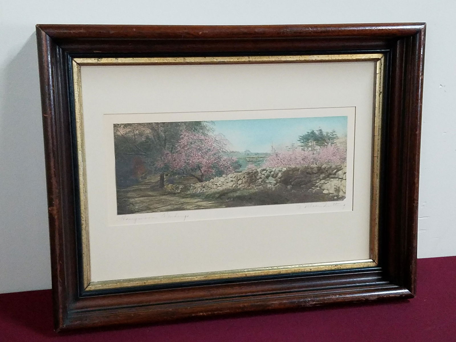 Wallace Nutting "Honeymoon Winds" Print (1 of 3)