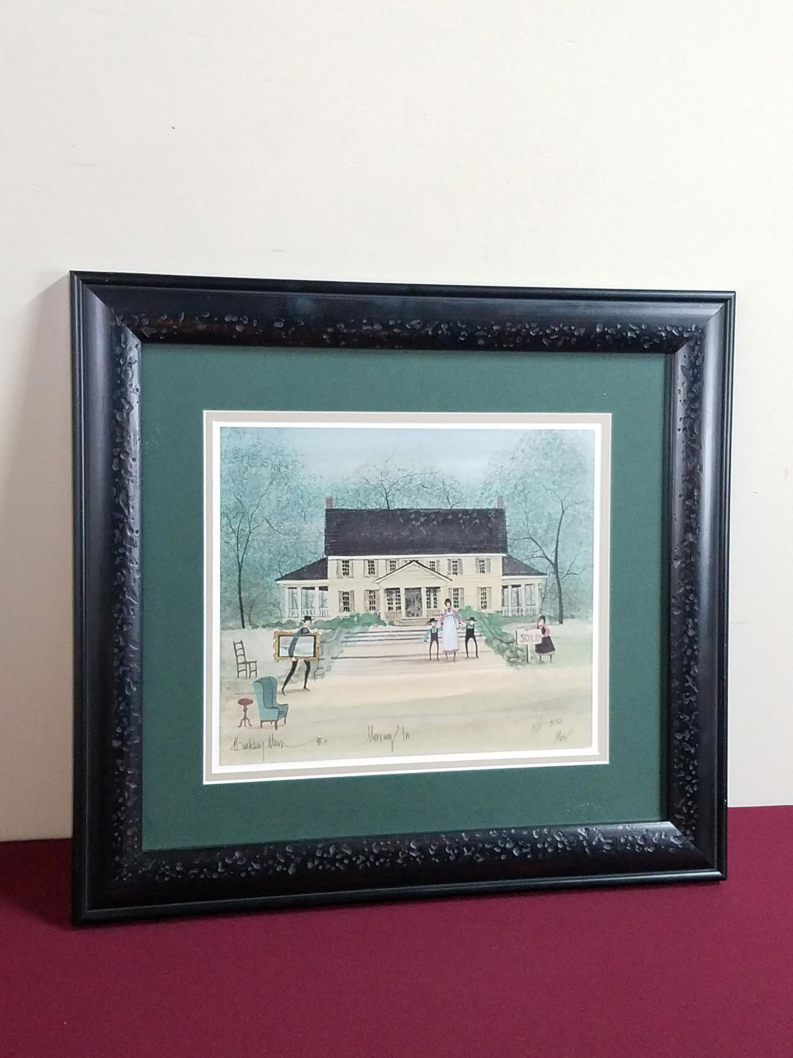 P. Buckley Moss "Moving In" Print (1 of 3)