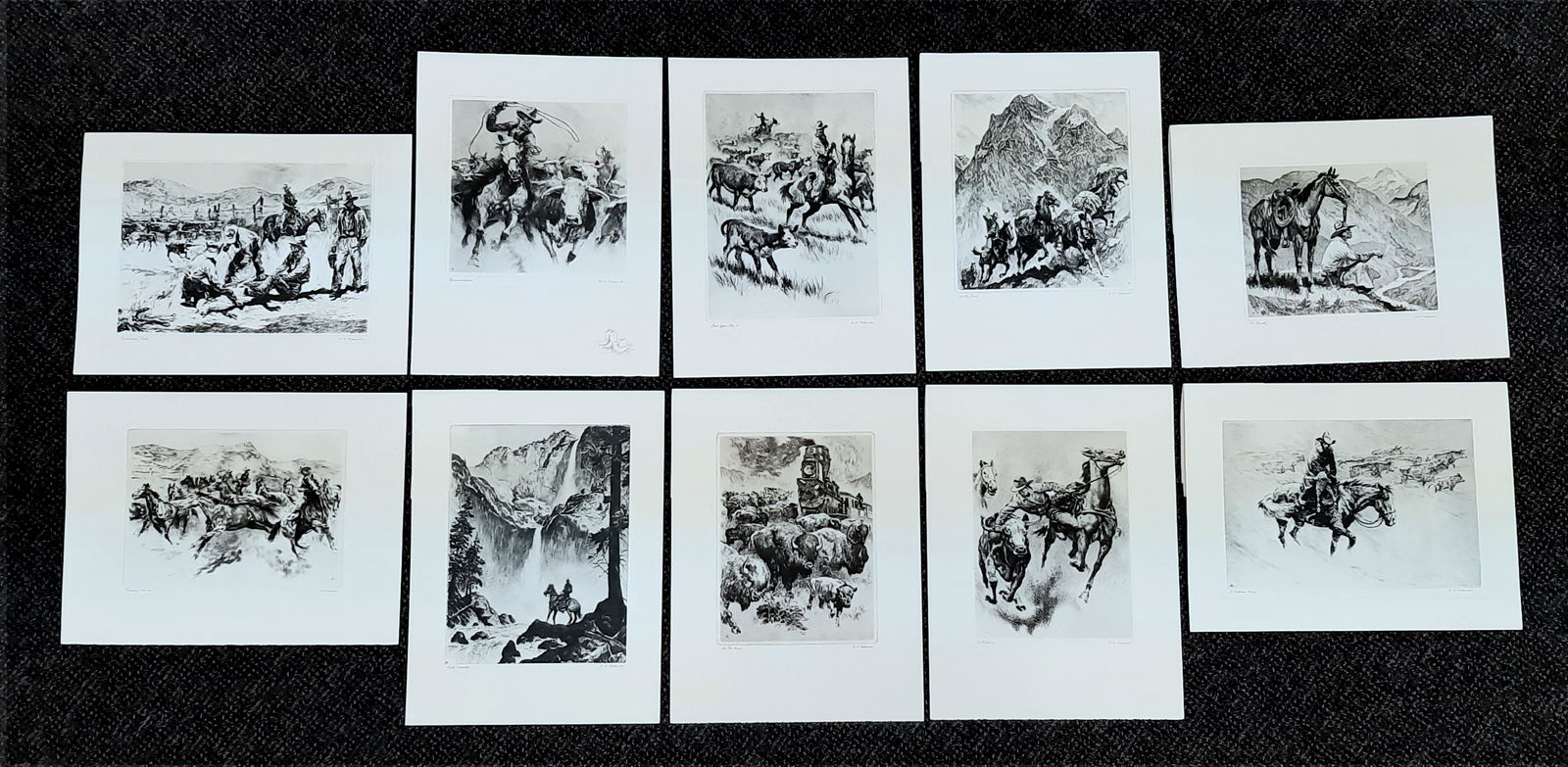 10 R.H. Palenske Etchings (1 of 11)