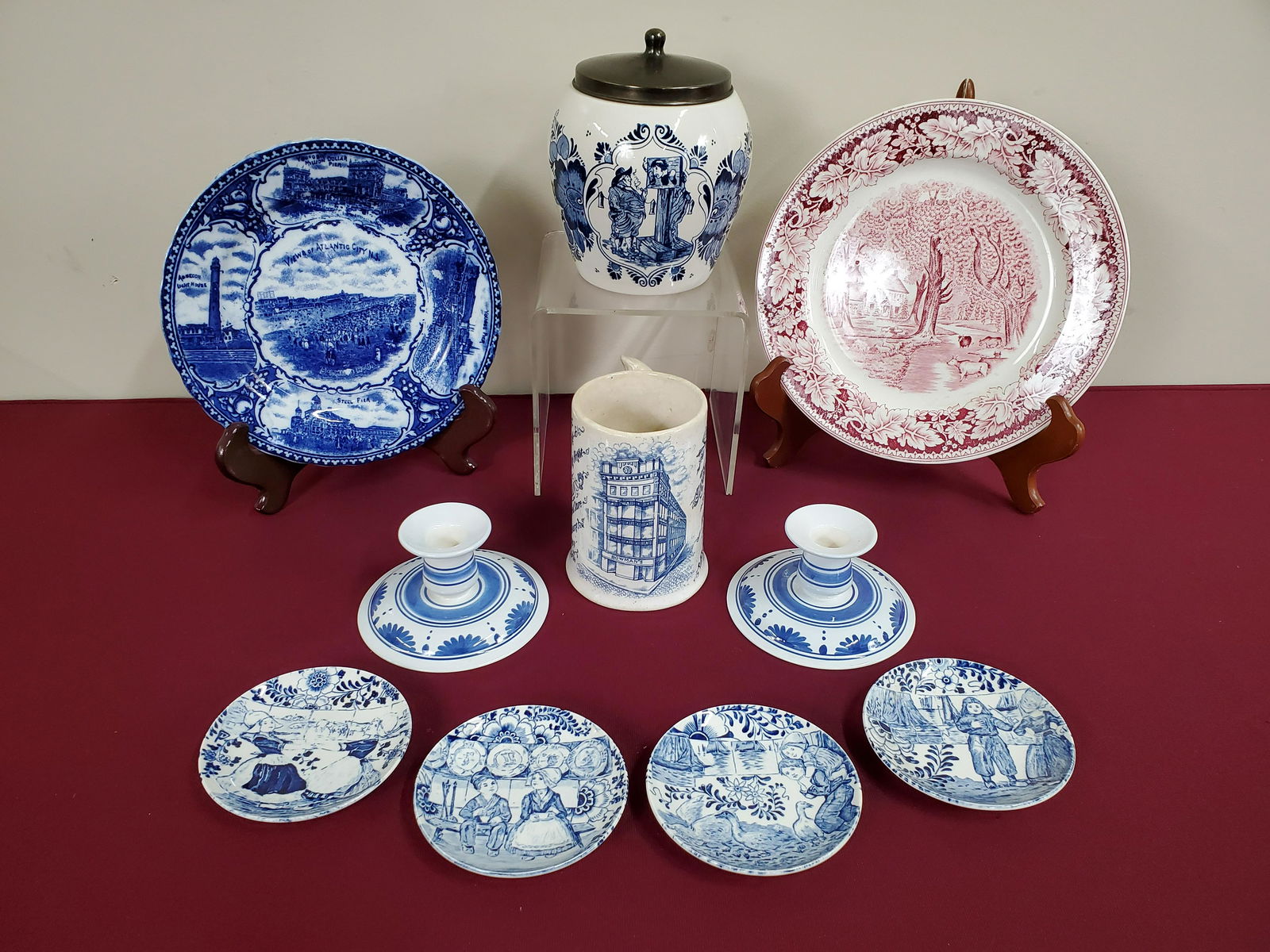 10 Pcs Transferware and Ceramics (1 of 9)