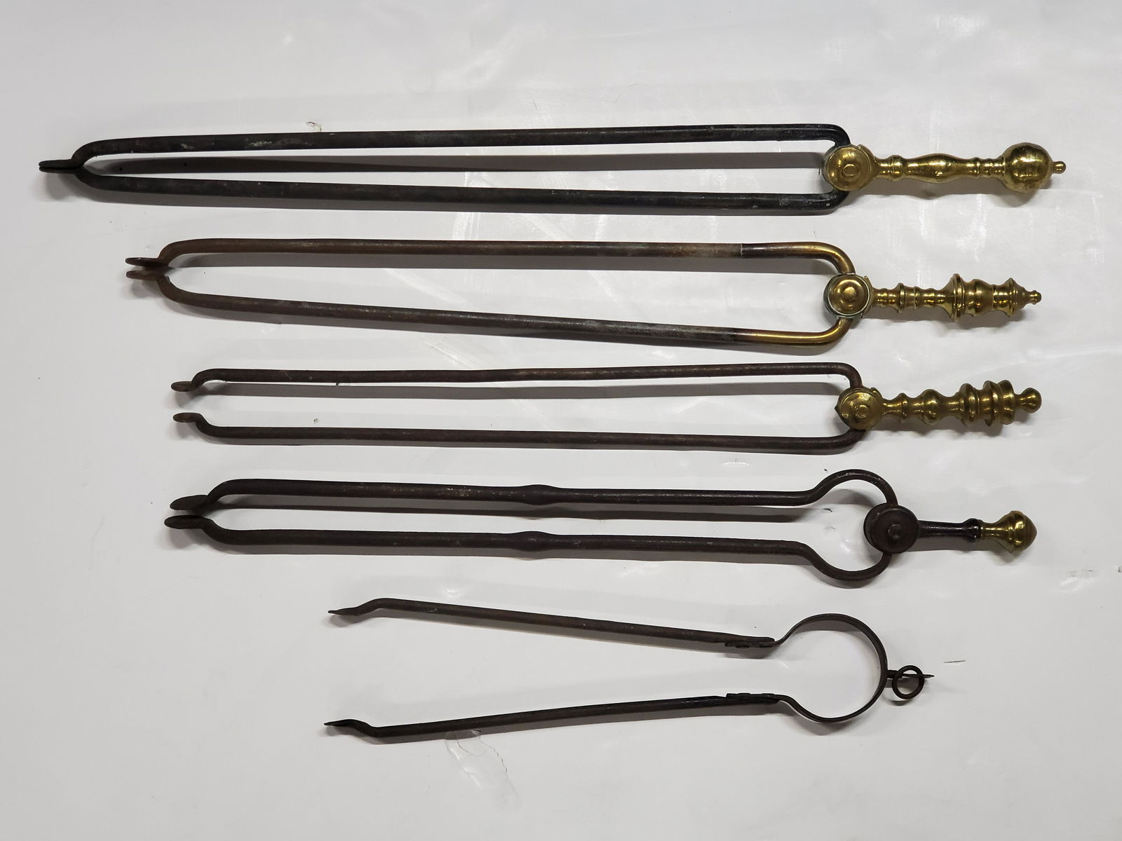 5 Antique Fireplace Tools (1 of 2)
