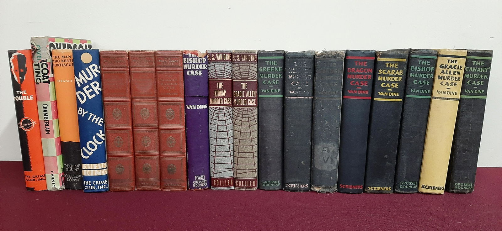 18 Mystery Novels Incl. Edgar Wallace (1 of 7)