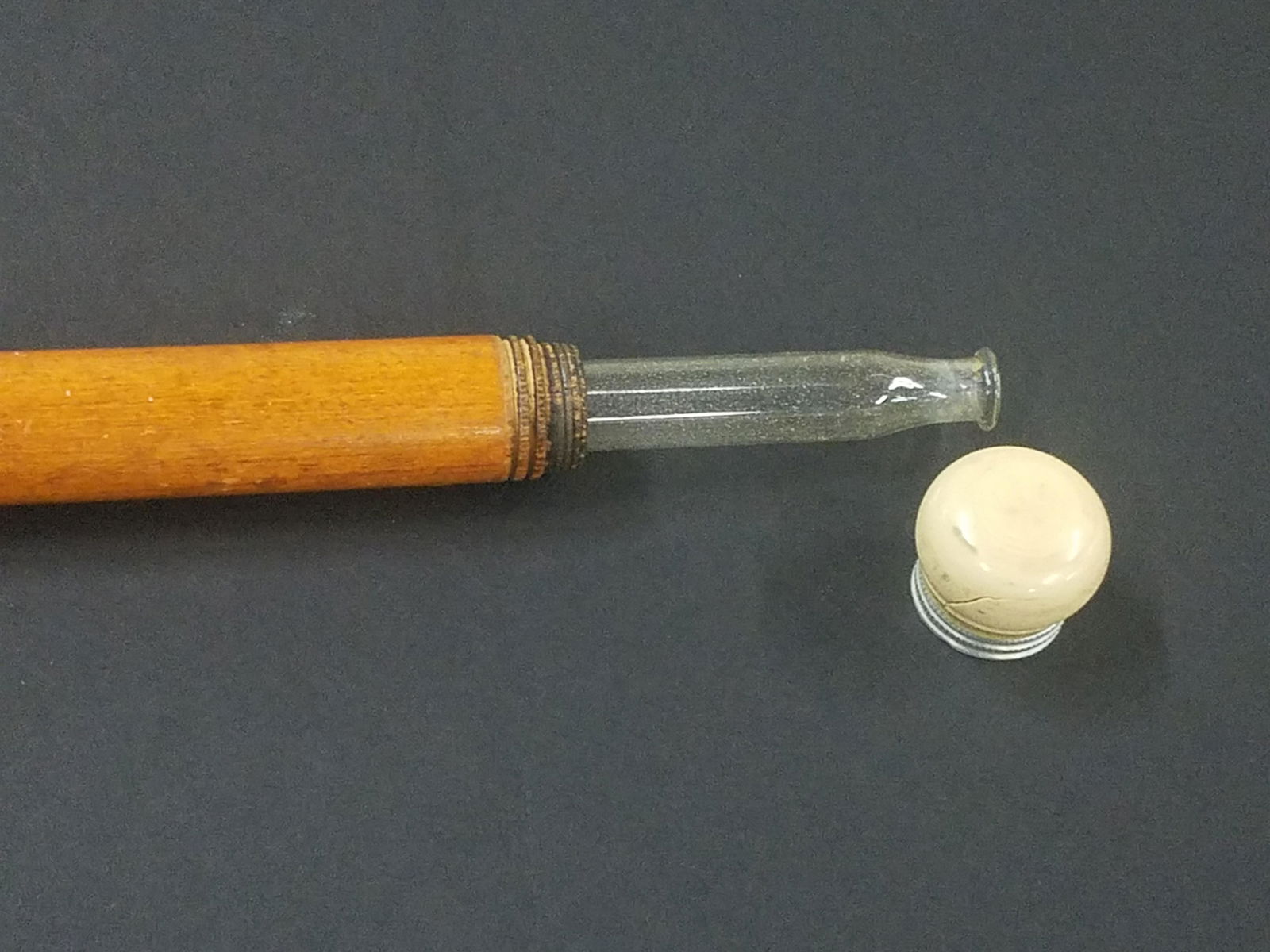 Antique Flask Cane (1 of 3)