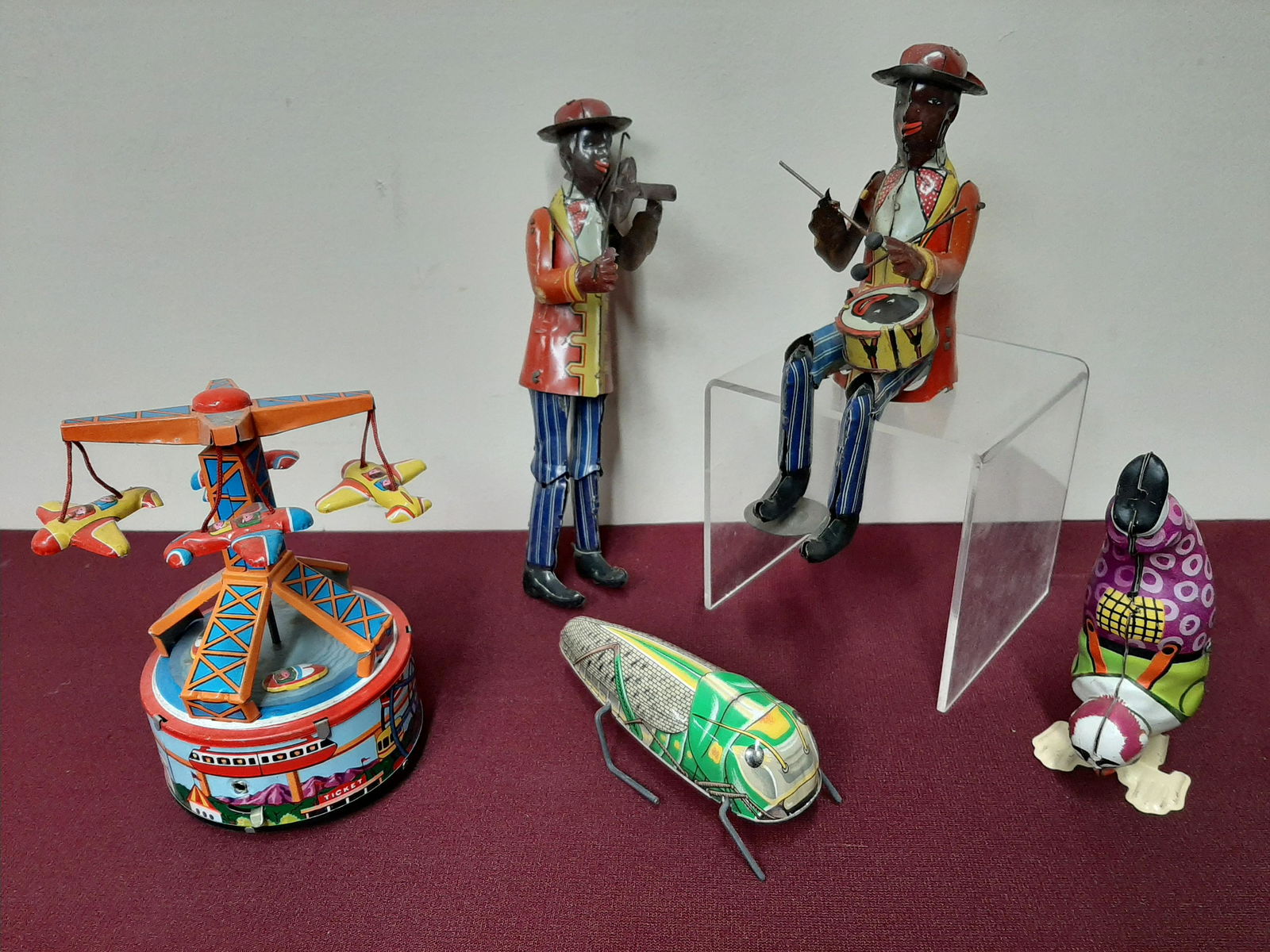 5 Tin Toys Incl. Black Americana (1 of 9)