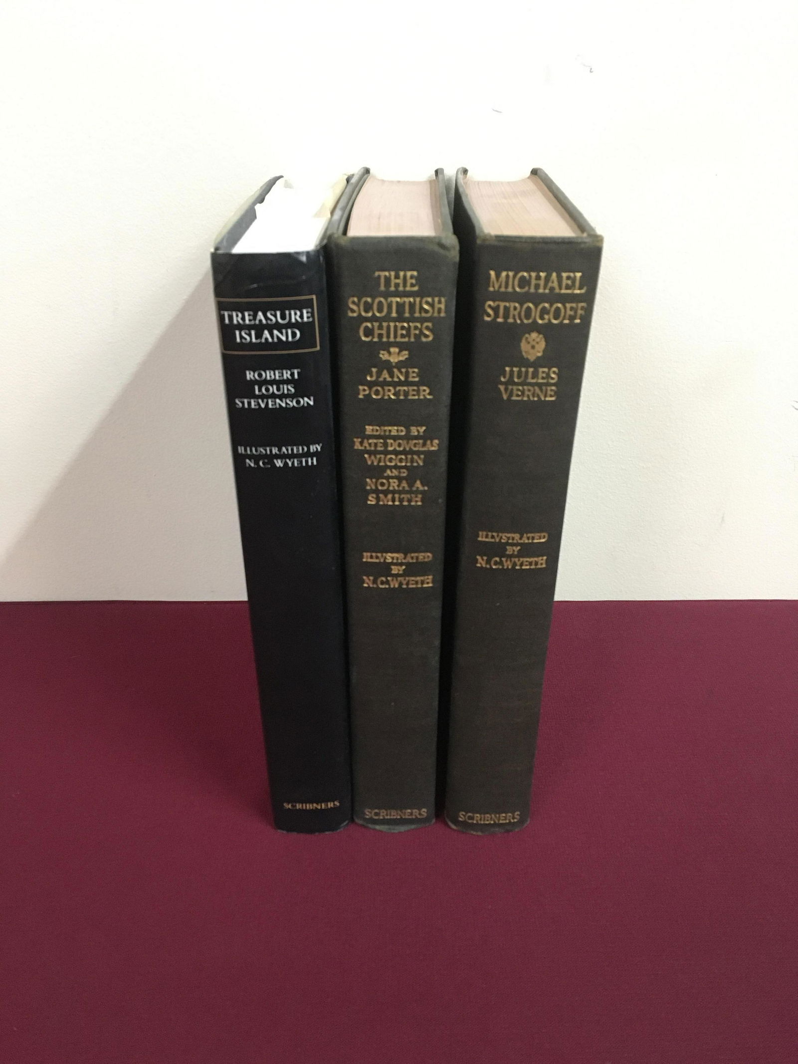 3 N.C. Wyeth Illustrated Books (1 of 2)