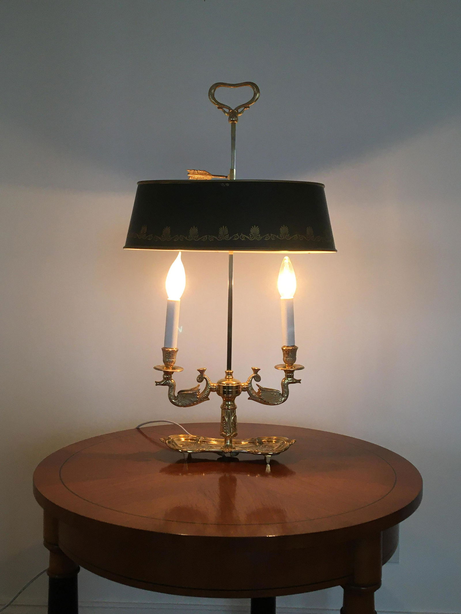 Table Lamp w/ Metal Shade (1 of 2)