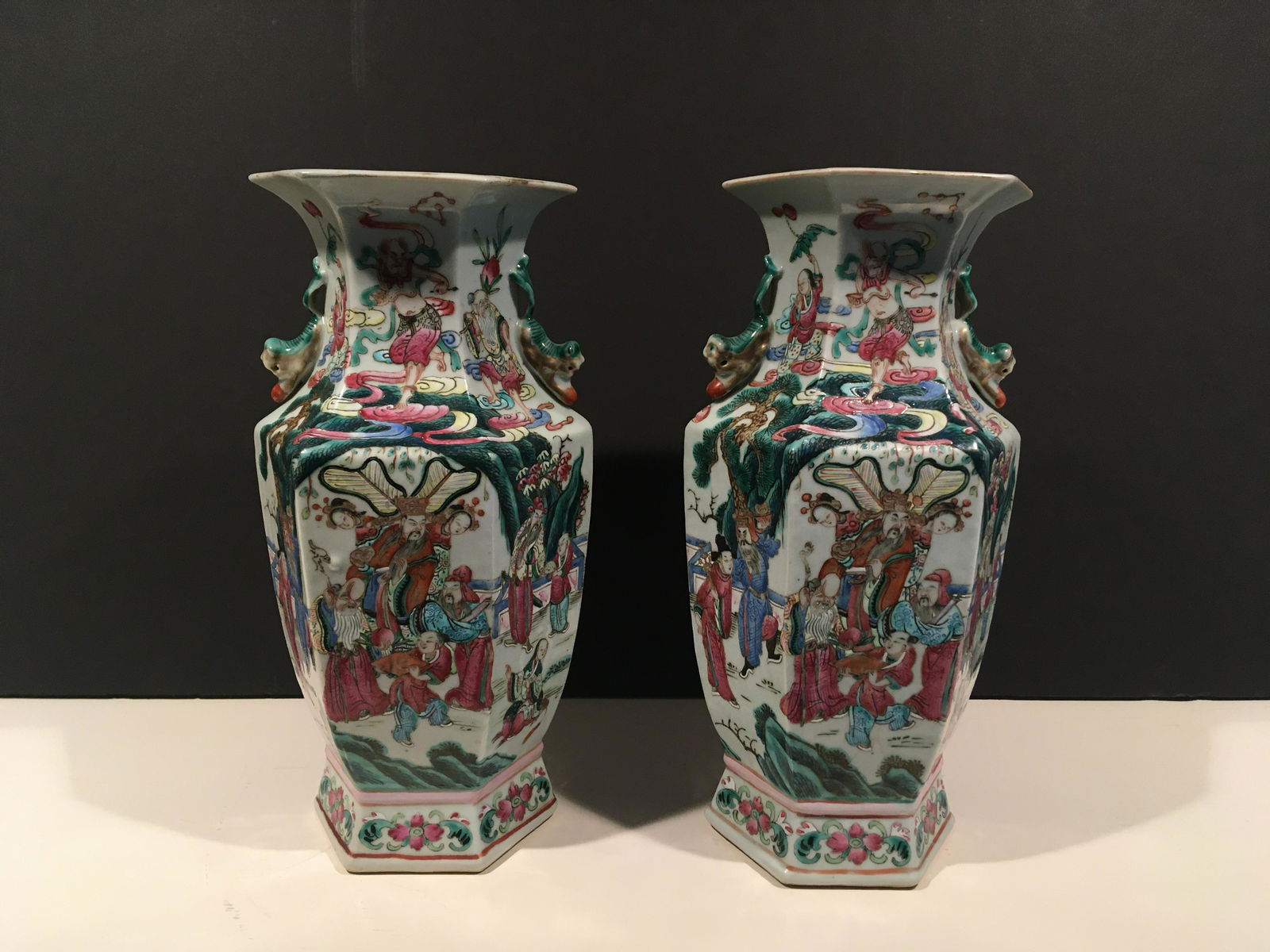 Pair Asian Style Vases (1 of 15)