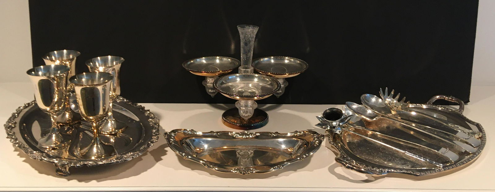 13 Pcs. Silverplate Items (1 of 8)