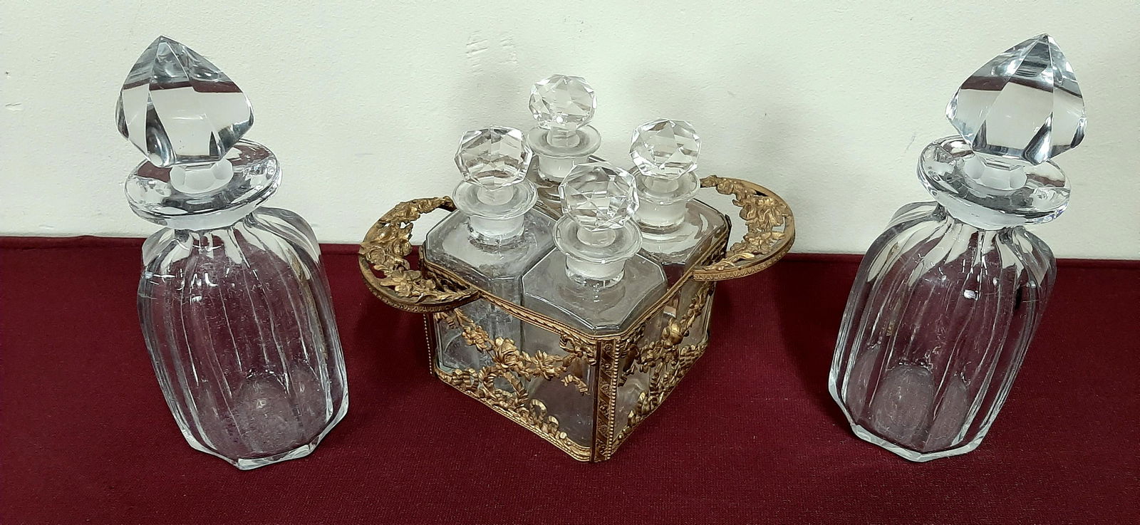 7 Pc Antique Bottles Incl. Perfume (1 of 4)