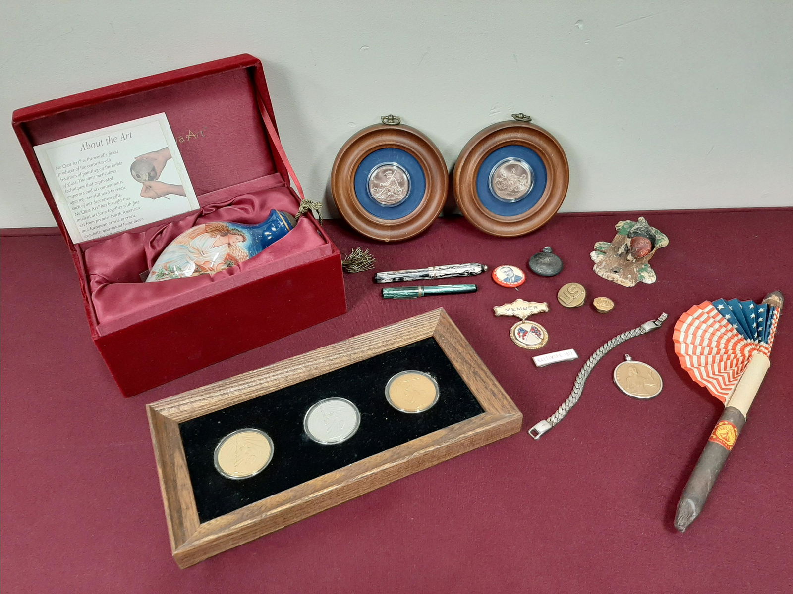 15 Pcs Incl. Cigar Fan and Commemoratives (1 of 11)