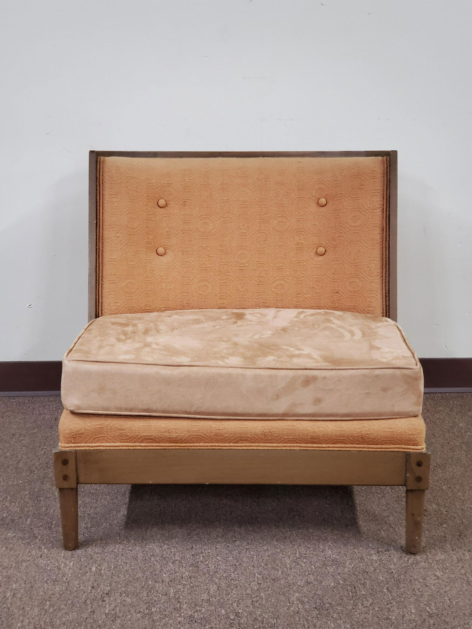 Low Upholstered Chair by Globe (1 of 5)