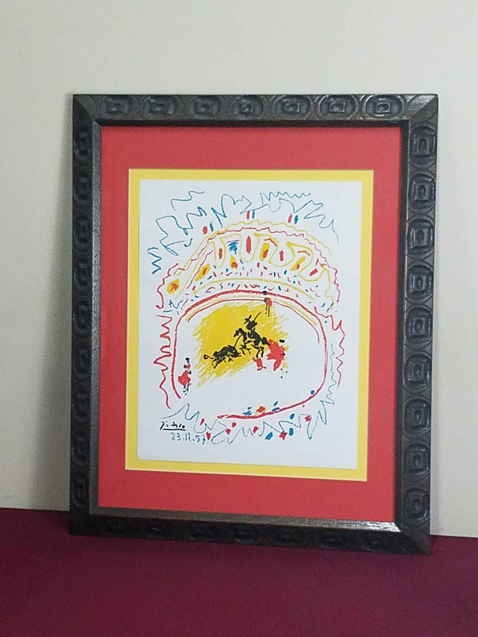 Picasso La Petite Corrida Lithograph (1 of 3)
