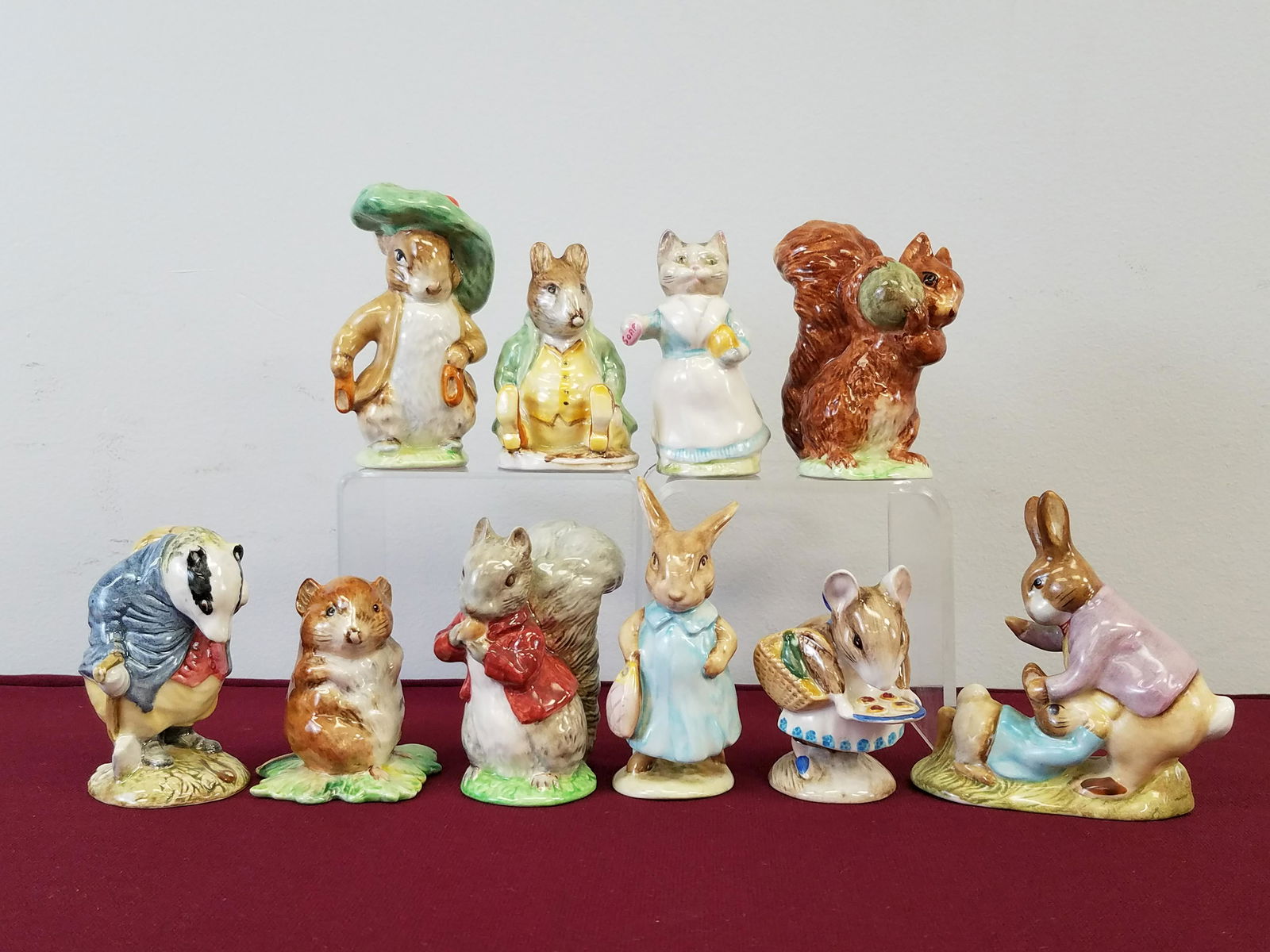 10 Beswick Beatrix Potter Figurines (1 of 11)