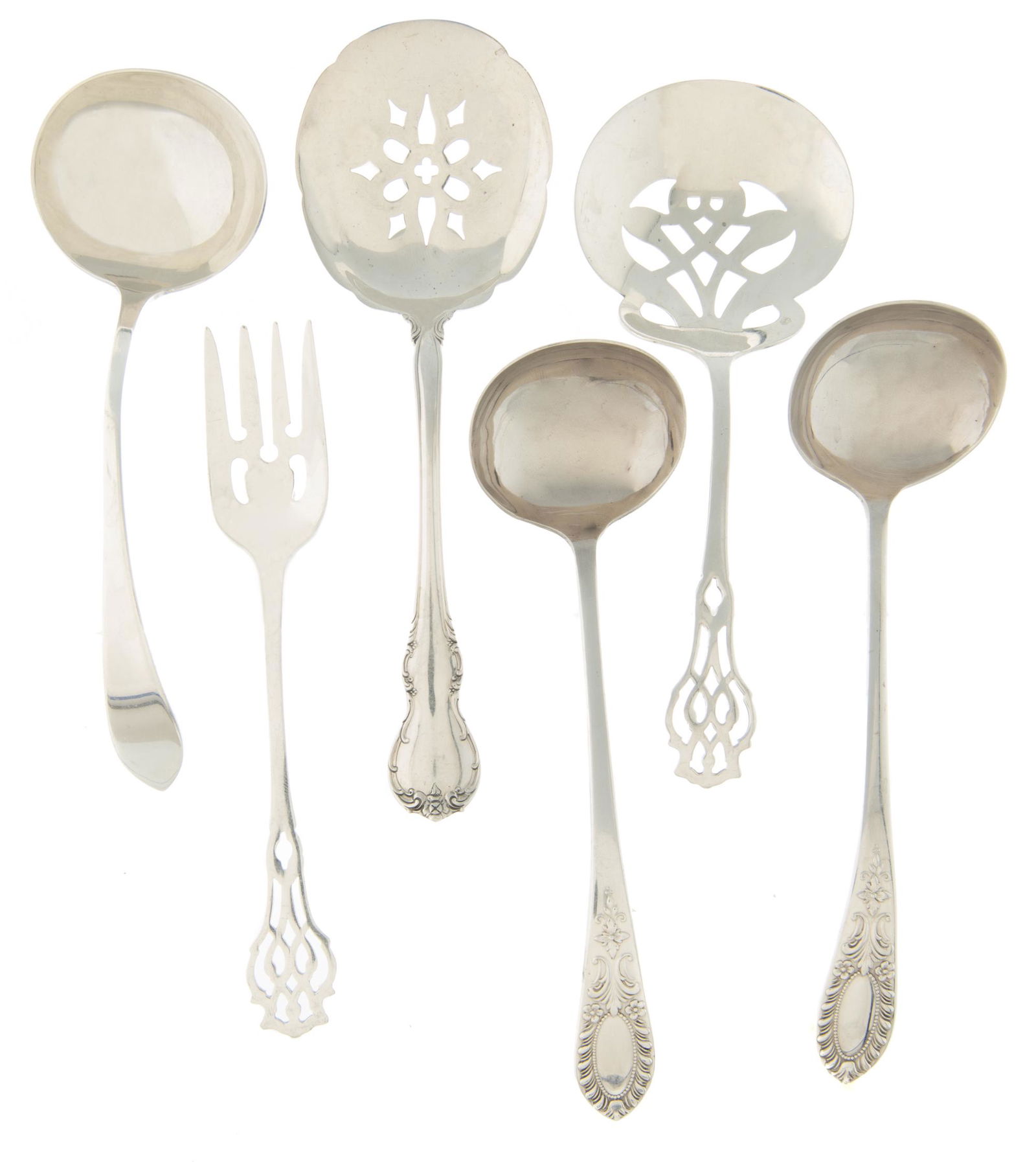 6 Sterling Serving Flatware (1 of 3)