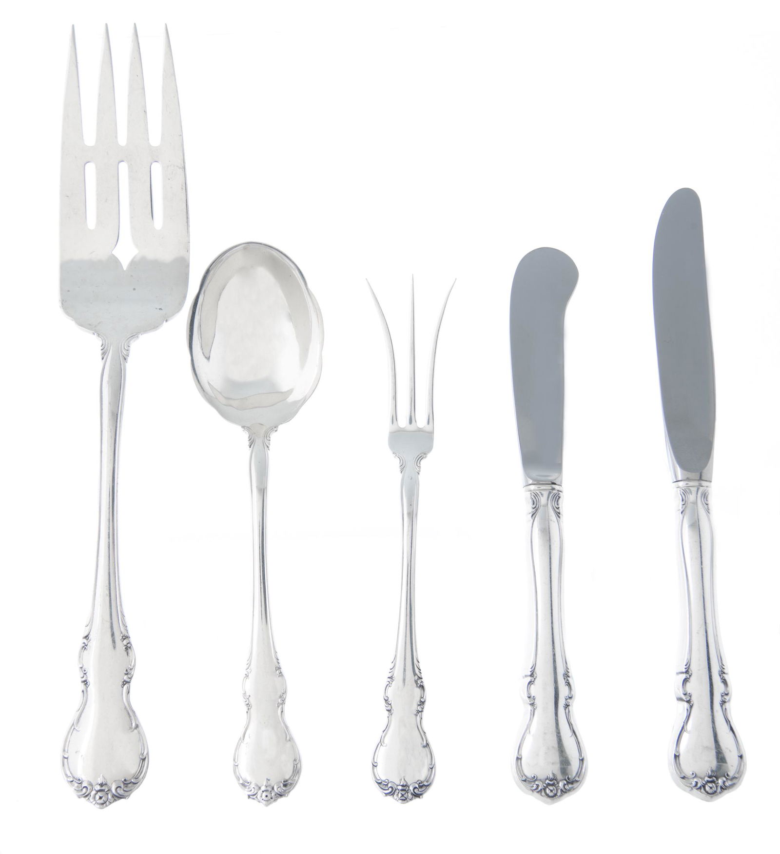 5 Pcs Towle French Provincial Serving Flatware (1 of 3)
