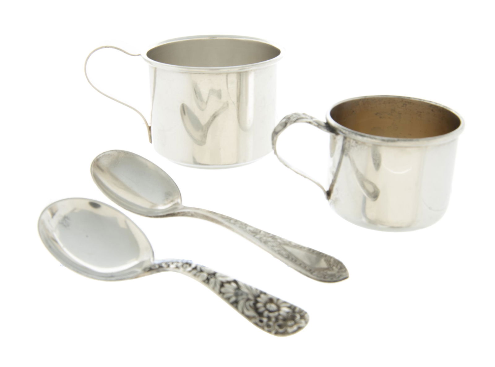 4 Pcs Child's Sterling (1 of 4)